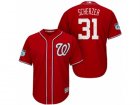 Mens Washington Nationals #31 Max Scherzer 2017 Spring Training Cool Base Stitched MLB Jersey