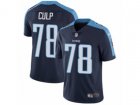 Nike Tennessee Titans #78 Curley Culp Vapor Untouchable Limited Navy Blue Alternate NFL Jersey