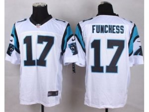 Nike Carolina Panthers #17 Devin Funchess white Team Color Jerseys(Elite)