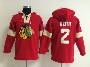 NHL chicago blackhawks #2 keith red jerseys[pullover hooded sweatshirt]