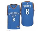 Mens Oklahoma City Thunder #8 Alex Abrines adidas Light Blue Player Swingman Jersey