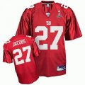 New York Giants #27 Jacobs 2012 Super Bowl XLVI red