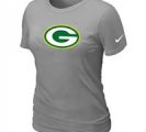 Women Green Bay Packers L.Grey T-Shirts