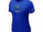 Women Tennessee Titans Blue T-Shirt