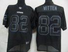 nfl dallas cowboys #82 witten black[lights out]