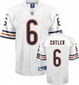 chicago bears #6 cutler youth white