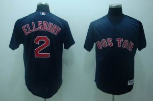 mlb boston red sox #2 ellsbury dk,blue(2009 style)