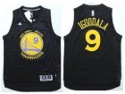 NBA Golden State Warrlors #9 Andre Iguodala Black Fashion Stitched jerseys
