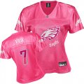 women nfl philadelphia eagles #7 vick red[2011 fem fan]