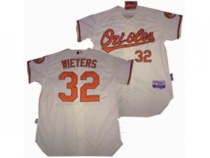 mlb Baltimore Orioles #32 Matt Wieters Cream cool base Jerseys