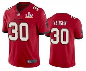 Nike Buccaneers #30 Ke\'Shawn Vaughn Red 2021 Super Bowl LV Vapor Untouchable