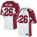 Mens Nike Arizona Cardinals #26 Brandon Williams Limited White NFL Jersey