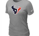 Women Houston Texans L.Grey T-Shirts