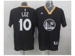 nba golden state warriors #10 lee black