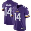 Nike Vikings #14 Stefon Diggs Purple 100th Season Vapor Untouchable Limited