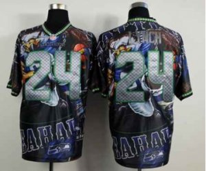 Nike jerseys seattle seahawks #24 marshawn lynch camo[Elite Fanatical version]