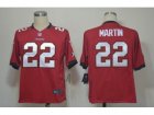 Nike NFL Tampa Bay Buccaneers #22 Doug Martin Red Jerseys(Game)