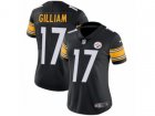 Women Nike Pittsburgh Steelers #17 Joe Gilliam Vapor Untouchable Limited Black Team Color NFL Jersey