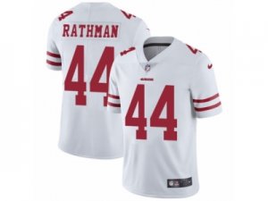 Mens Nike San Francisco 49ers #44 Tom Rathman Vapor Untouchable Limited White NFL Jersey