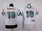 youth nfl miami dolphins #19 marshall white