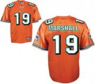 nfl miami dolphins #19 brandon marshall orange[kids]