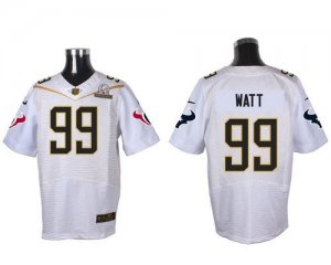 2016 Pro Bowl Nike Houston Texans #99 J.J. Watt Black white jerseys(Elite)