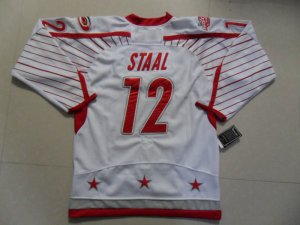 2011 nhl all star nhl hurricanes #12 staal white