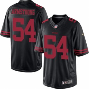 Mens Nike San Francisco 49ers #54 Ray-Ray Armstrong Limited Black Alternate NFL Jersey