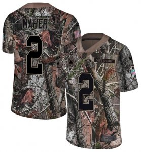 Nike Cowboys Brett Maher Camo Rush Limited Jersey