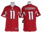 Nike NFL Arizona Cardinals #11 Larry Fitzgerald Red Game Jerseys