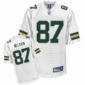 Green Bay Packers #87 Jordy Nelson white