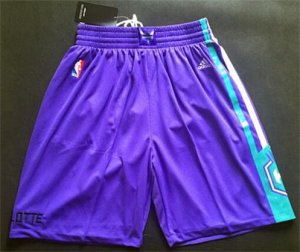 Mens Charlotte Hornets Purple Swingman Short