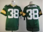 Nike NFL Jerseys Green Bay Packers #38 Tramon Williams Green Jerseys(Elite)