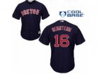 Youth Boston Red Sox #16 Andrew Benintendi Authentic Navy Blue Alternate Road Cool Base MLB Jersey