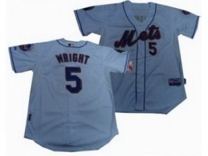 MLB New York Mets #5 Wright white[50th Anniversary