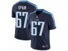 Nike Tennessee Titans #67 Quinton Spain Vapor Untouchable Limited Navy Blue Alternate NFL Jersey