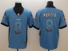Nike Titans #8 Marcus Mariota Light Blue Drift Fashion Limited Jersey