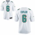 Nike Miami Dolphins #6 Jay Cutler Game White NFL Jersey