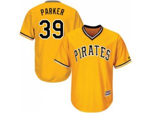 Youth Pittsburgh Pirates #39 Dave Parker Gold Cool Base Stitched MLB Jersey