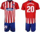 2018-19 Atletico Madrid 20 JUANFRAN Home Soccer Jersey