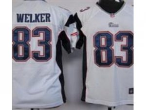 ke Youth NFL New England Patriots #83 Wes Welker white Jerseys