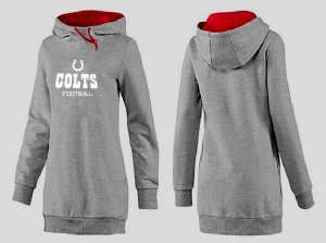 Women Indianapolis Colts Logo Pullover Hoodie-084