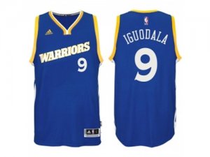 Mens Golden State Warriors #9 Andre Iguodala 2016-17 Crossover Alternate Blue New Swingman Jersey