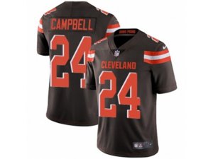 Nike Cleveland Browns #24 Ibraheim Campbell Vapor Untouchable Limited Brown Team Color NFL Jersey