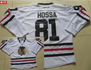 NHL Chicago Blackhawks #81 HOSSA WHITE [2015 winter classic]