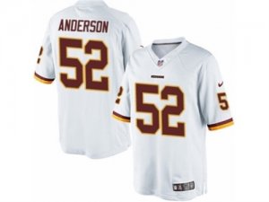 Mens Nike Washington Redskins #52 Ryan Anderson Limited White NFL Jersey