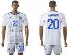 Bosnia Herzegovina #20 Hajrovic Away Soccer Country Jerse