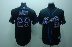 mlb new york mets #29 davis black[cool base]