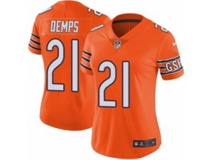 Women Nike Chicago Bears #21 Quintin Demps Vapor Untouchable Limited Orange Rush NFL Jersey