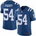 Youth Nike Indianapolis Colts #54 David Parry Limited Royal Blue Rush NFL Jersey